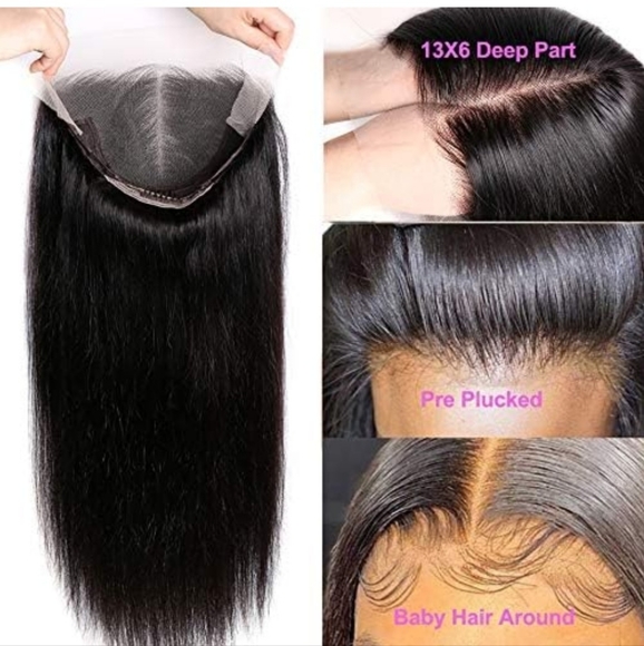 Brazilian Virgin Human Hair Wig Straight Lace Front - VIP Beauty Store - Picture 8 of 10